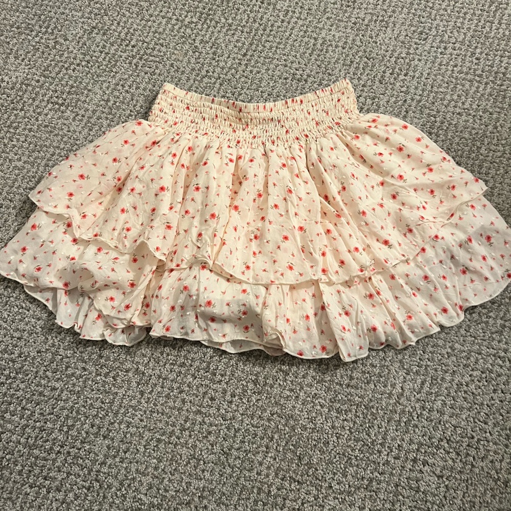 Forever 21 floral skirt
